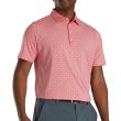 Polo Masc FootJoy Deco Athletic Fit