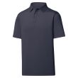 Polo Masc FootJoy Self Collar Athletic Fit