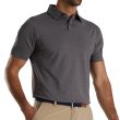 Polo Masc FootJoy Self Collar Athletic Fit