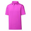 Polo Masc FootJoy Self Collar Athletic Fit