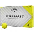 Bolas Callaway Superfast Amarela c/15