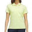 Polo Fem Adidas Ultimate Solid Manga Curta