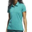 Polo Fem Adidas Ultimate Solid Manga Curta