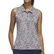 Polo Fem Adidas Jacquard Printed sem mangas