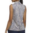Polo Fem Adidas Jacquard Printed sem mangas