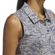 Polo Fem Adidas Jacquard Printed sem mangas