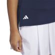 Polo Fem Adidas Quarter Zip sem mangas