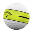 Bolas Callaway Chrome Soft YLW Strip c/12