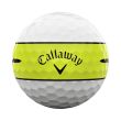 Bolas Callaway Chrome Soft YLW Strip c/12