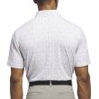 Polo Masc Adidas Micro Argyle