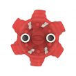 Spikes Softspikes Pivix FT3 Vermelho c/18