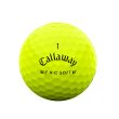 Bolas Callaway ERC Soft Amarela c/12