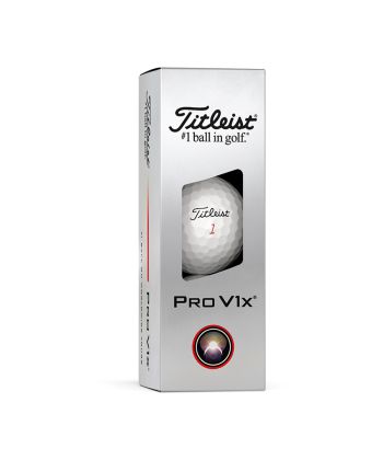 Bolas Titleist Pro V1x c/3