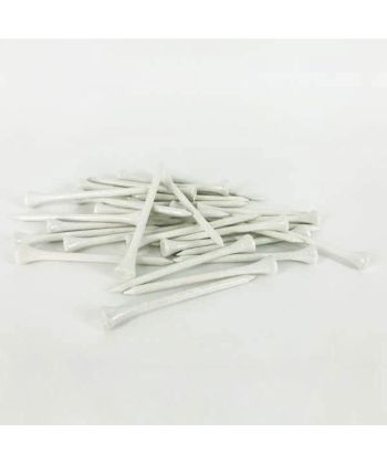 Tee Madeira 3 1/4 Branco - Pct c/30