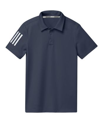 Polo Masc Infantil Adidas 3-Stripes