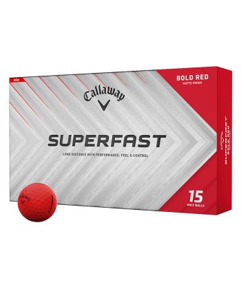 Bolas Callaway Superfast Vermelha c/15