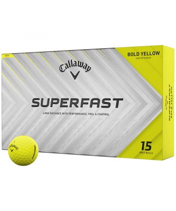 Bolas Callaway Superfast Amarela c/15