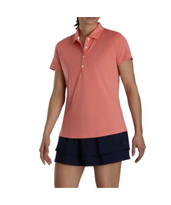 Polo Fem FootJoy Essential manga curta