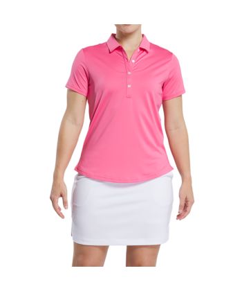 Polo Fem FootJoy Essential manga curta