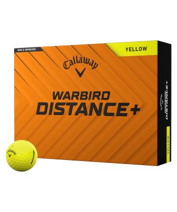 Bolas Callaway Warbird Amarela c/12