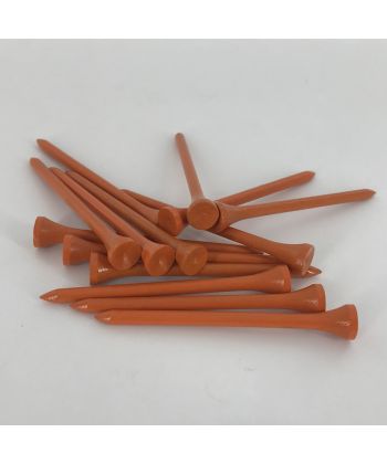 Tee Madeira 3 1/4 Laranja - Pct c/30