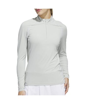 Polo Fem Adidas Quarter Zip Mock