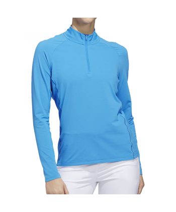 Polo Fem Adidas Quarter Zip Mock