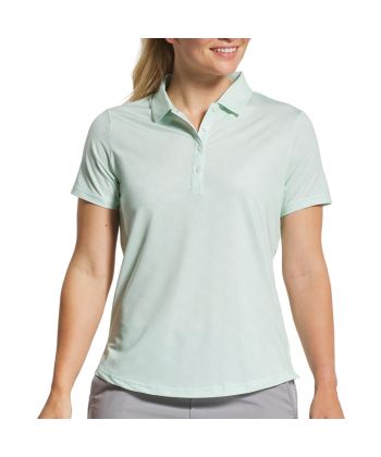 Polo Fem FootJoy Speckle Print manga curta