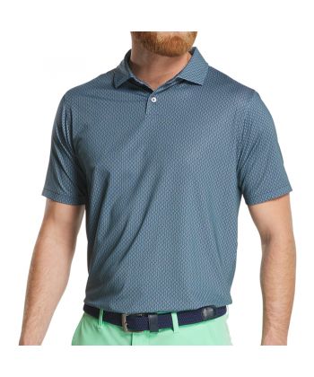 Polo Masc FootJoy Bracket Print