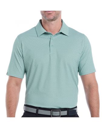 Polo Masc Callaway Textured Chev Printed