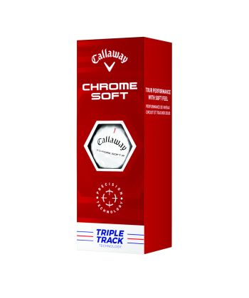 Bolas Callaway Chrome Soft Triple Track c/3