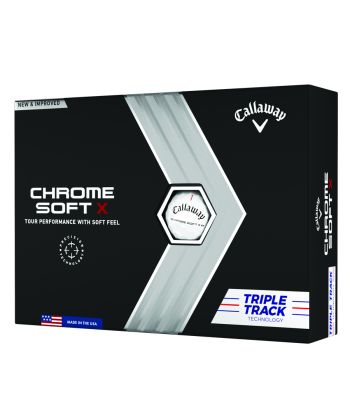 Bolas Callaway Chrome Soft X Triple Track c/12