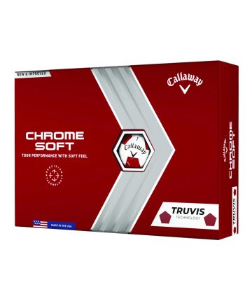 Bolas Callaway Chrome Soft Truvis Red c/12