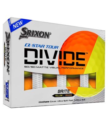 Bolas Srixon Q-Star Tour Divide ORG/YLW c/12