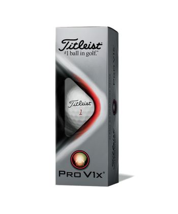 Bolas Titleist Pro V1x c/3