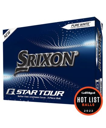 Bolas Srixon Q-Star Tour White 3pcs c/12