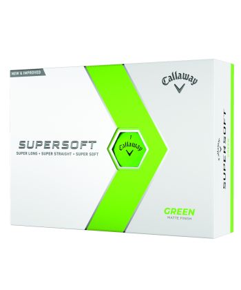 Bolas Callaway Supersoft Verde c/12