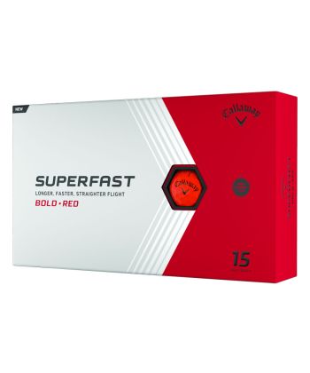 Bolas Callaway Superfast Vermelha c/15