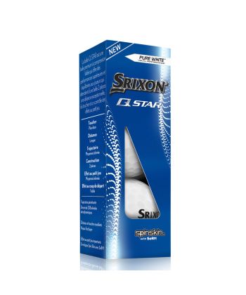 Bolas Srixon Q-Star White c/3