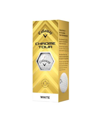 Bolas Callaway Chrome Tour c/3