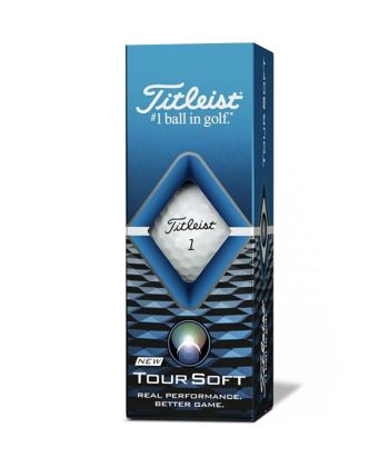 Bolas Titleist Tour Soft c/3