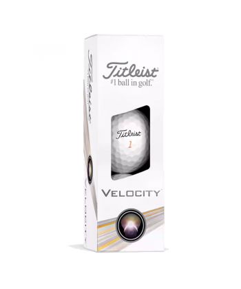 Bolas Titleist Velocity Branca c/3