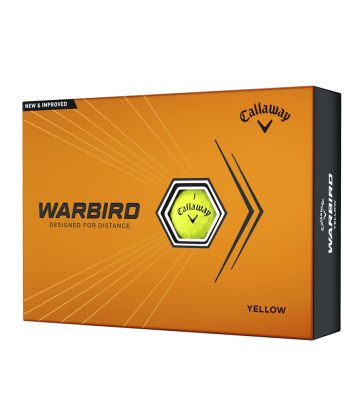 Bolas Callaway Warbird Amarela c/12