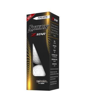 Bolas Srixon Z-Star White c/3