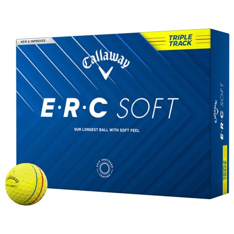 Bolas Callaway ERC Soft Amarela c/12