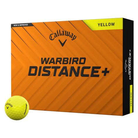 Bolas Callaway Warbird Amarela c/12