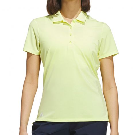 Polo Fem Adidas Ultimate Solid Manga Curta