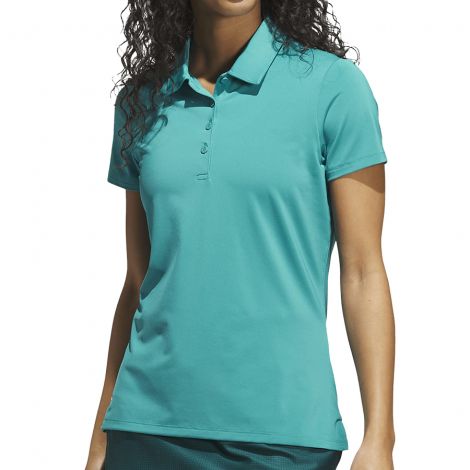 Polo Fem Adidas Ultimate Solid Manga Curta