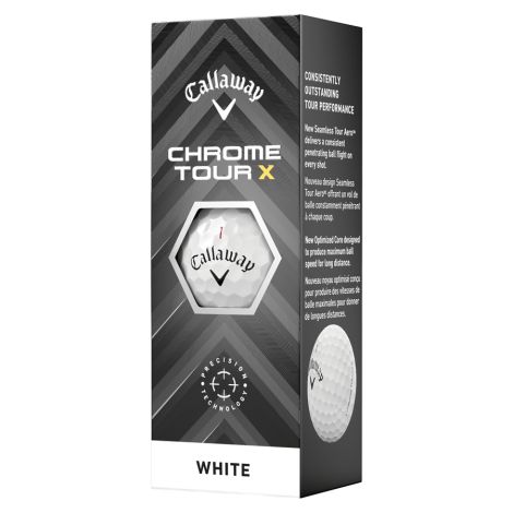 Bolas Callaway Chrome Tour X c/3