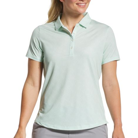 Polo Fem FootJoy Speckle Print manga curta